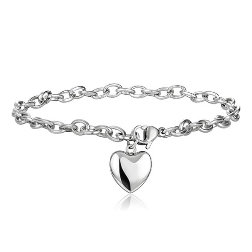 Heart Charm Bracelet