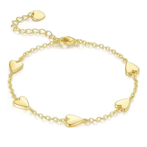 Five Hearts Bracelet