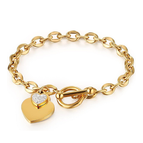Heart Lock Bracelet