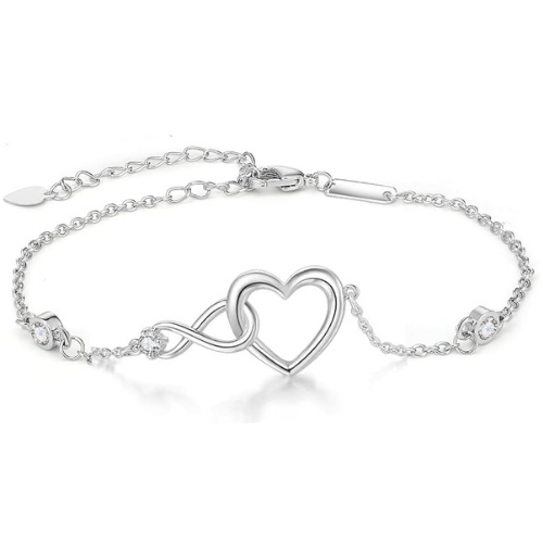 Infinite Heart Bracelet