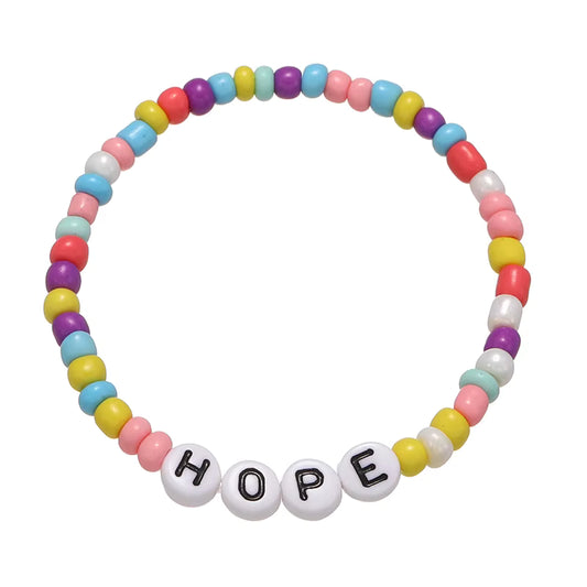 "Hope" Bead Bracelet
