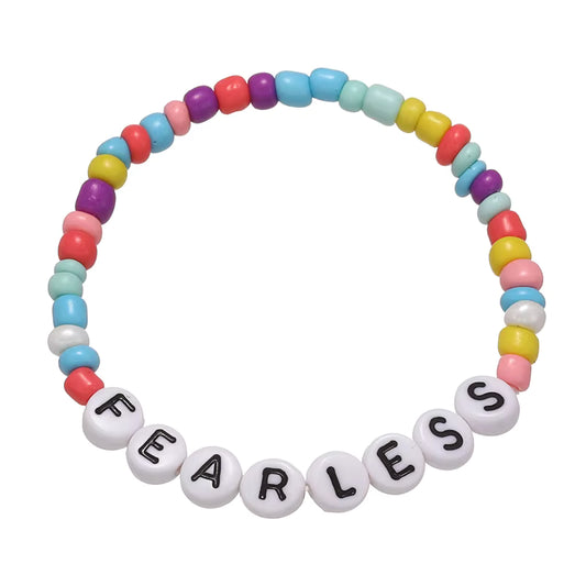 "Fearless" Bead Bracelet