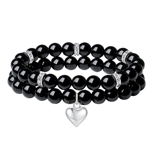 Onyx Stack Bracelet